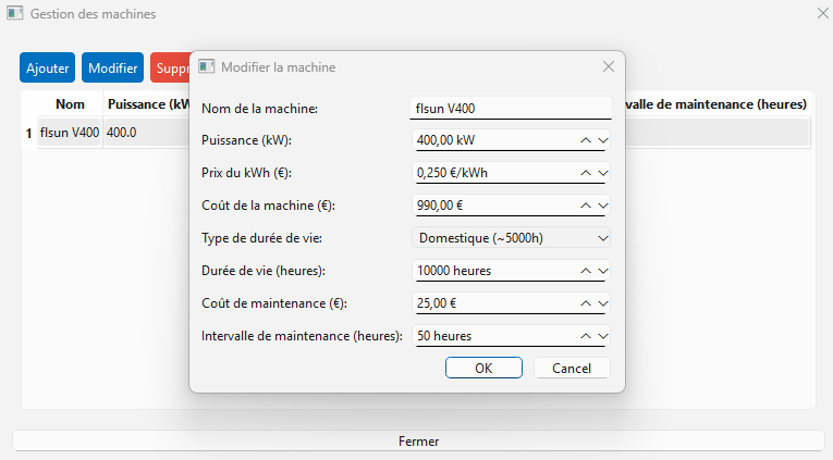 Configuration des paramètres de l'imprimante